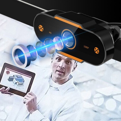 Fankiway USB externe camera HD1080P met microfoon 2