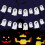 Bannière décorative de porte à fleurs d'Halloween (1 pièce) 7