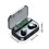 Auricolari wireless Fankiway Bluetooth 5.3 con tecnologia wireless 3