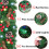 Guirlande lumineuse LED multicolore de Noël (50 pièces) 6