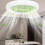Fankiway E27 plafondventilator met verlichting, wit, 1 stuk 6