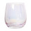 Verre à smoothie transparent ovale 2