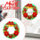 Weihnachtswandaufkleber, 3D-Papiergirlande, 1 Set 2