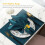 Rond de serviette citron jaune décoratif (6 pièces) 6