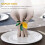 Rond de serviette citron jaune décoratif (6 pièces) 7