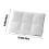 Oreiller de massage zoné en coton de qualité hôtelière (1 pièce) 3