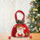 conjunto de sacolas decorativas para presentes de Natal para doces 6