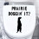 Black groundhog toilet wall sticker 4