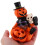 Veilleuse LED citrouille, décoration d'Halloween (1 pièce) 5