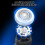 Mini barbeador elétrico portátil masculino com visor LED 8