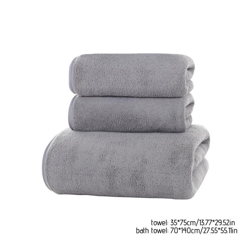 Ensemble de 3 serviettes en coton Fankiway Soft Linen 2