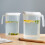 Glaskaffeebecher mit Deckel und Strohhalm, 450 ml 8