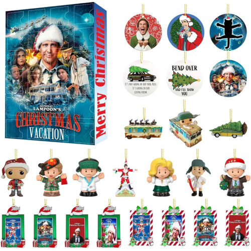 Juleferie adventskalender 2024 24-dagers 1
