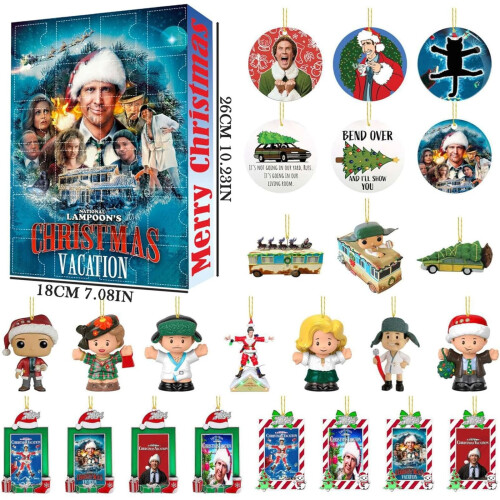 Juleferie adventskalender 2024 24-dagers 2