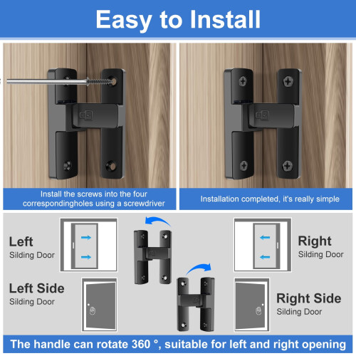 Κλειδαριά Grusce Flip Latch Heavy Duty 90/180Degree 2