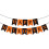 Banner de Halloween cu dovleac, pachet de 1 4