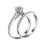 Anillo de joyería para mujer, talla 6 2