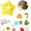 Mini-Ausstechformen-Set Weihnachtsbaum Stern 2 Stück 5