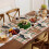 Kerst placemat set voor de woonkamerdecoratie 8