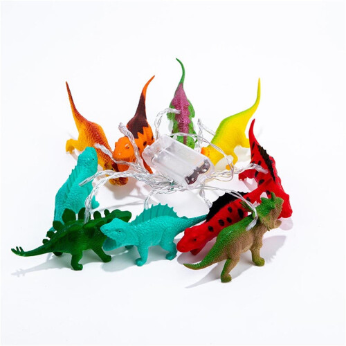 LED dinosaur lyskæde batteridrevet 1,5m2m 1