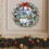 Väggklistermärken med julkransar, 12 st 6