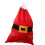 Saco de Natal de veludo vermelho com cordão, 68,5 x 33 cm (27 x 13 polegadas) 2