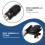 Paraplystativ til cykelstyr 4 stk. aluminiumslegering 4