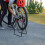 Suporte de reparo elétrico para bicicletas, em ferro, triangular vertical (1 peça) 3
