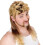 Paruka Mullet pro dospělé, halloweenský kostým 2
