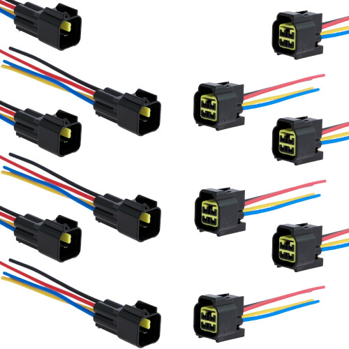 Grusce4-pin IP67 αδιάβροχοι σύνδεσμοι16AWG6 ζεύγη 1
