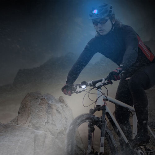 Bike Tail Light USB Rechargeable LED Rear Light Black 1