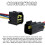 Grusce4-pin IP67 αδιάβροχοι σύνδεσμοι16AWG6 ζεύγη 6
