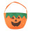 Halloween godispåsar orange non-woven 12 st 2