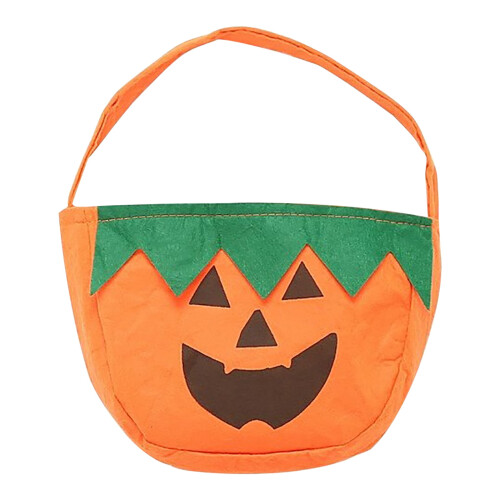 Halloween godispåsar orange non-woven 12 st 1