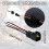Grusce4-pin IP67 αδιάβροχοι σύνδεσμοι16AWG6 ζεύγη 7
