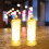 LED flammeløse telys batteridrevne 12-pakning 4