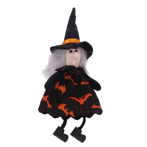 Halloween silinterihattu-nukkeriipuskoristesetti 1