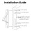 Grusce Pocket Door Pull 304 Stainless Steel 2 pcs 7