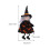 Halloween silinterihattu-nukkeriipuskoristesetti 3