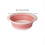 Hopfällbart handfat i plast, 1 st 3