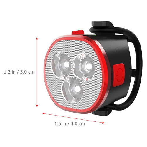 Aluminum Bike Headlight and Taillight Set 1