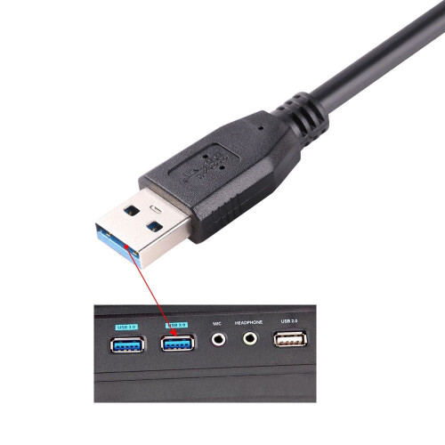 Câble micro USB 3.0 vers USB 3.0 pour disque dur externe, 0,3 à 5 m 2