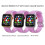 Lilla glitter silikonrem til Apple Watch 42 mm/44 mm 2