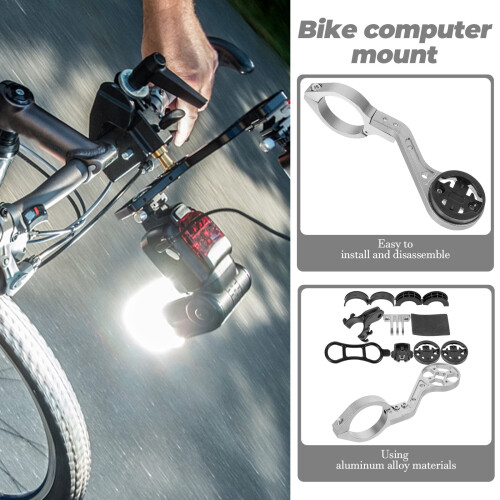 Fietscomputerhouder van aluminiumlegering (1 set) 1