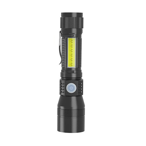 Fankiway LED-Taschenlampe, hohe Leuchtkraft, 7 Modi, USB 1