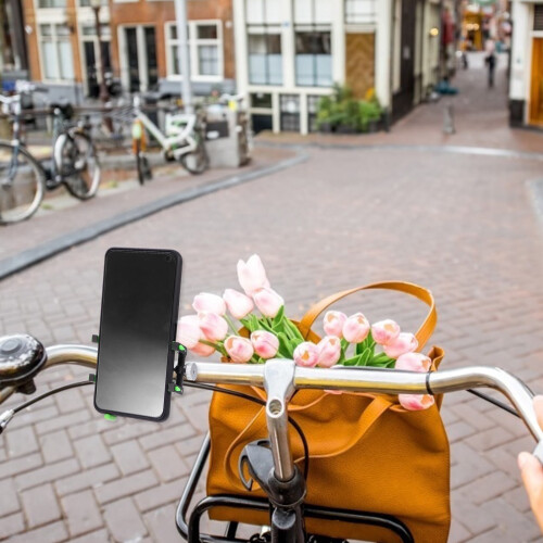 Supporto per cellulare, supporto per cellulare regolabile per bicicletta 2
