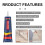 Fankiway transparenter Textilkleber, waschbar, 50 ml 6