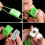 Scooter Tail Light Waterproof 2-LED 3-Mode Silicone 6