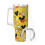 Vaso de acero inoxidable de Mickey Mouse de 40 oz con asa y 2