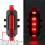 Bike Light Set USB Rechargeable Front and Rear LED 6